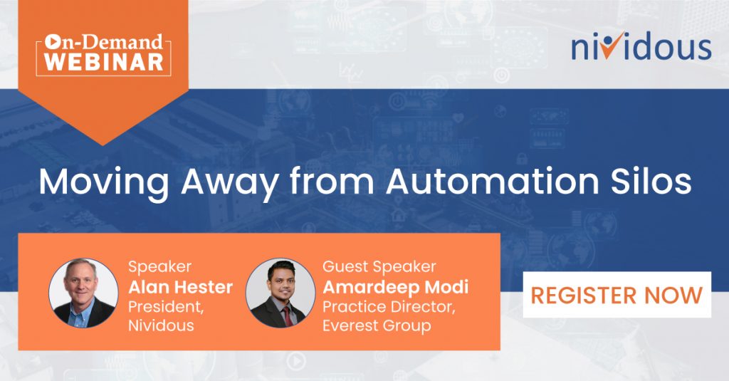 Moving away from automation silos on demand Webinar