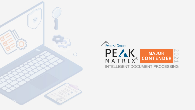Everest Group Intelligent Document Processing IDP Products PEAK Matrix® Assessment 2021