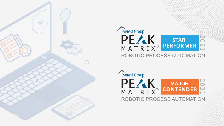 Everest Group Robotic Process Automation RPA Products PEAK Matrix® Assessment 2021