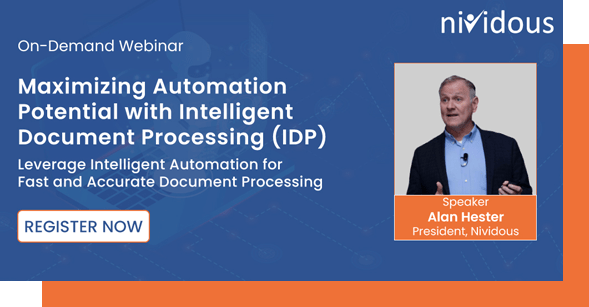 Maximizing Automation Potential with Intelligent Document Processing (IDP)
