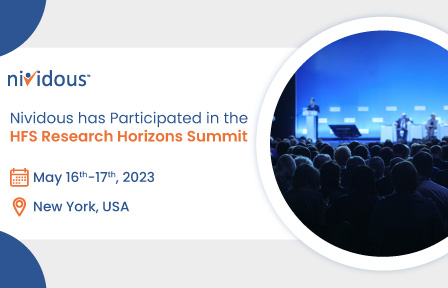 Nividous has Participated in the HFS Research Horizons Summit