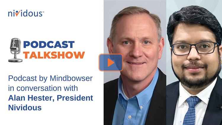 Podcast by Mindbowser in conversation with Alan Hester, President Nividous