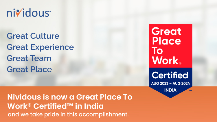 Nividous Receives Great Place To Work Certification PR Feature