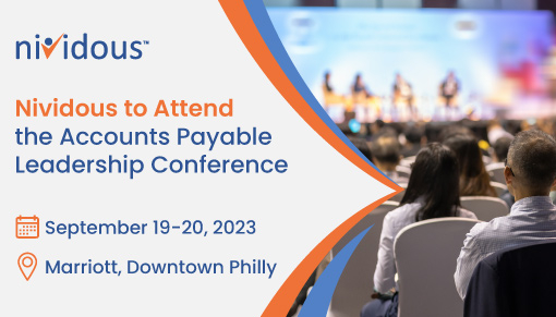 Nividous to Attend the Accounts Payable Leadership Conference