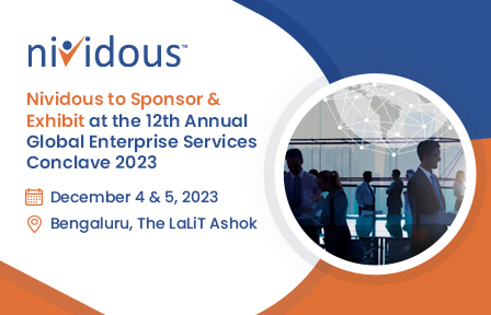 Nividous to Sponsor & Exhibit at the 12th Annual Global Enterprise Services Conclave 2023