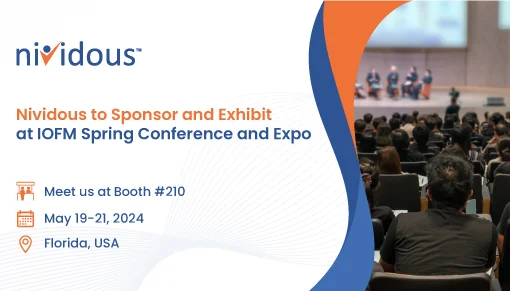 Nividous to Sponsor and Exhibit at IOFM Spring Conference and Expo
