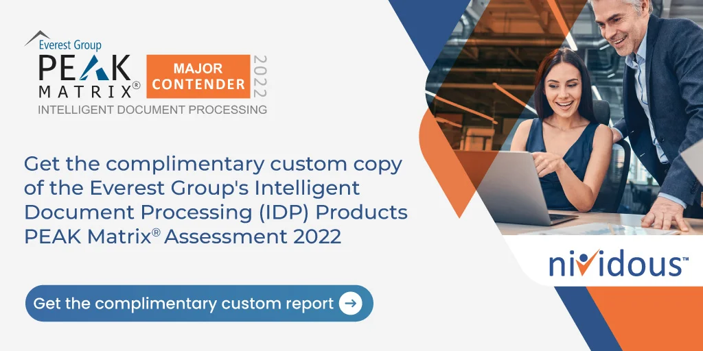 Everest Group's PEAK Matrix® Assessment 2022 for Intelligent ...