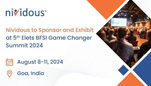 Nividous to Sponsor and Exhibit at 5th Elets BFSI Game Changer Summit 2024