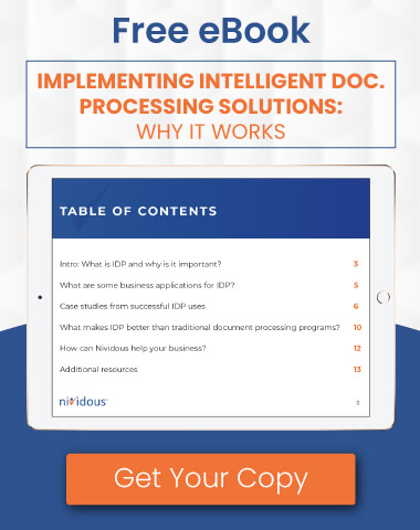 Intelligent Document Processing eBook