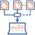 Data From Multiple Sources Icon