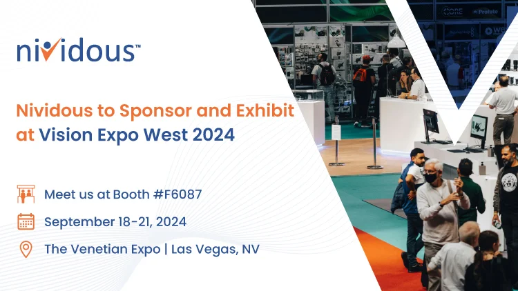 Nividous to Sponsor and Exhibit at Vision Expo West 2024 Event Feature