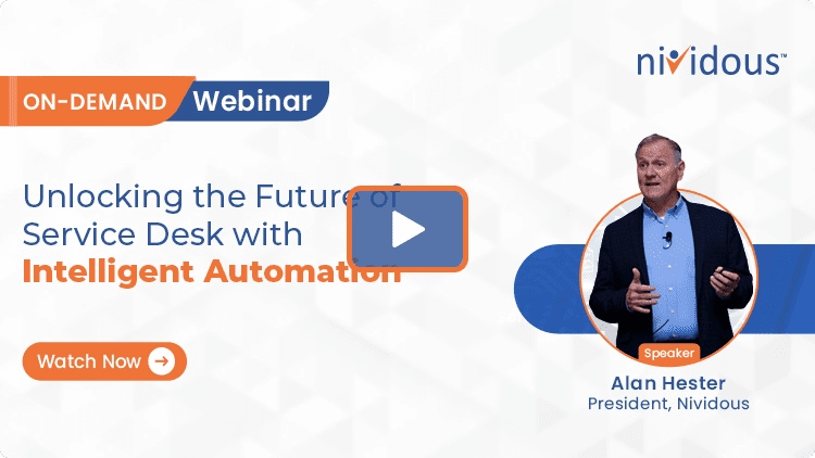 Unlocking the Future of Service Desk with Intelligent Automation