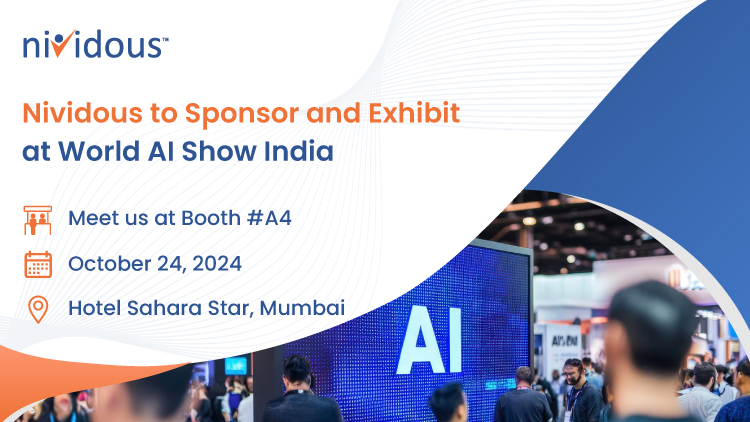 Nividous to Sponsor and Exhibit at World AI Show India PR Feature