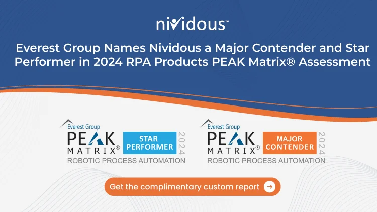 Everest Group Robotic Process Automation RPA Products PEAK Matrix Assessment 2024 PR Feature