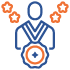 Become a Recognized Leader Icon