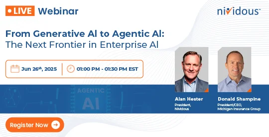 From Generative AI to Agentic AI: The Next Frontier in Enterprise AI Home Live Webinar