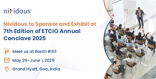 Nividous to Sponsor and Exhibit at 7th Edition of ETCIO Annual Conclave 2025 Home Upcoming Event