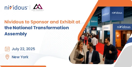 Nividous to Sponsor and Exhibit at the National Transformation Assembly in New York City Home Upcoming Event