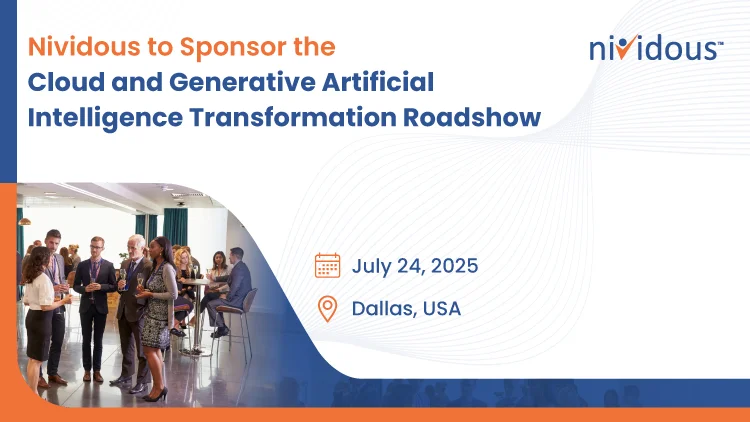 Nividous to Sponsor the Cloud and Generative Artificial Intelligence Transformation Roadshow PR Feature