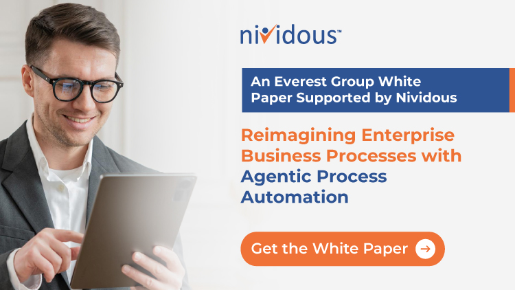 Reimagining Enterprise Business Processes with Agentic Process Automation Home Whitepaper Feature