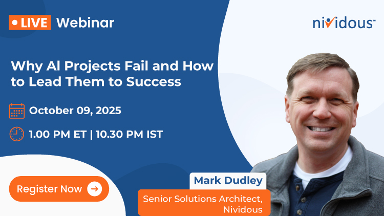 Why Al Projects Fail and How to Lead Them to Success Home Webinar Feature