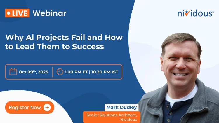 Why Al Projects Fail and How to Lead Them to Success Home Live Webinar