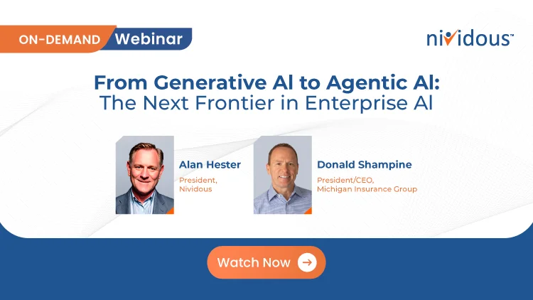 From Generative AI to Agentic AI: The Next Frontier in Enterprise AI Home Webinar Feature