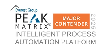 Everest Group Major Contender IPAP Peak Matrix 2025 Award