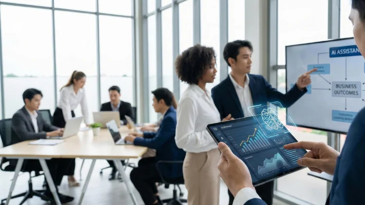 How AI Assistants Drive Measurable Business Outcomes Across Enterprise Operations Webinar Feature