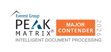 Everest Group Major Contender IDP Peak Matrix 2026 Award