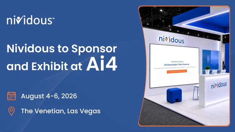 Nividous to Sponsor and Exhibit at Ai4 PR Feature