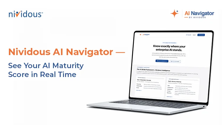 Live Demo: Nividous AI Navigator - See Your AI Maturity Score in Real Time Webinar Feature