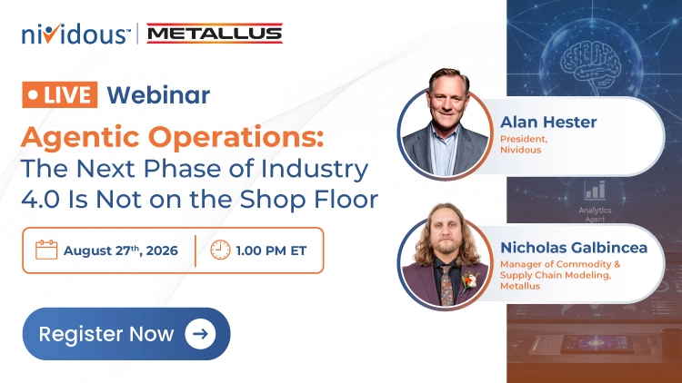 Agentic Operations The Next Phase of Industry 4 0 Is Not on the Shop Floor Live Webinar Feature